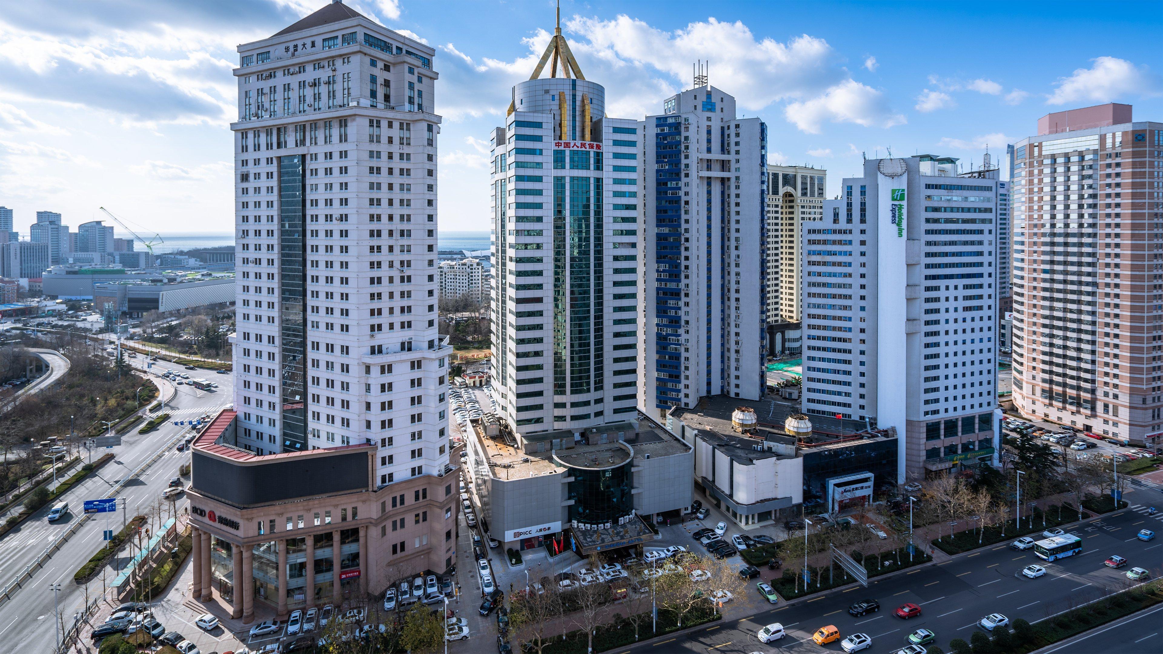 Holiday Inn Express Qingdao City Center, An Ihg Hotel エクステリア 写真